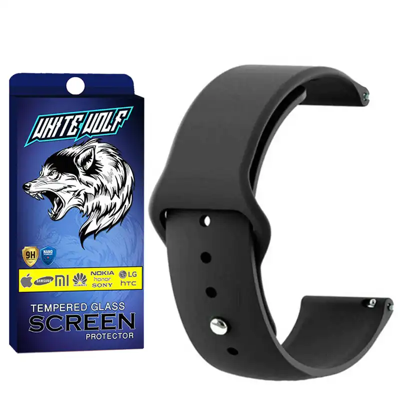 بند وایت ولف مدل W-Sil مناسب برای ساعت هوشمند شیائومی Mi Watch Revolve Active