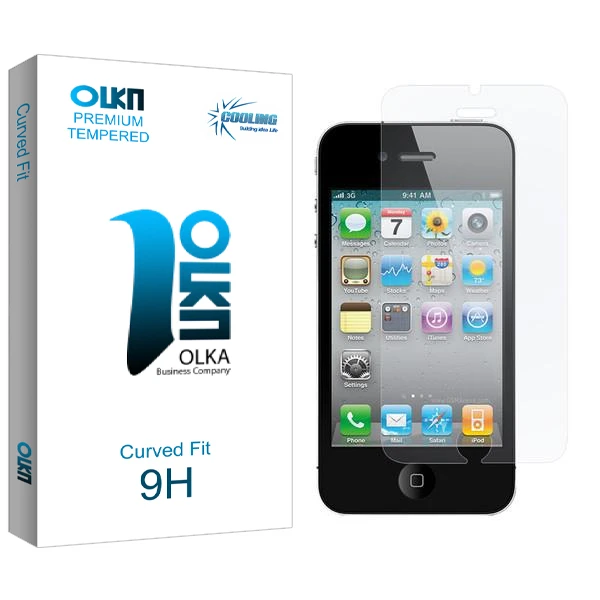 محافظ صفحه نمایش کولینگ مدل Olka مناسب برای گوشی موبایل اپل iPhone 4
