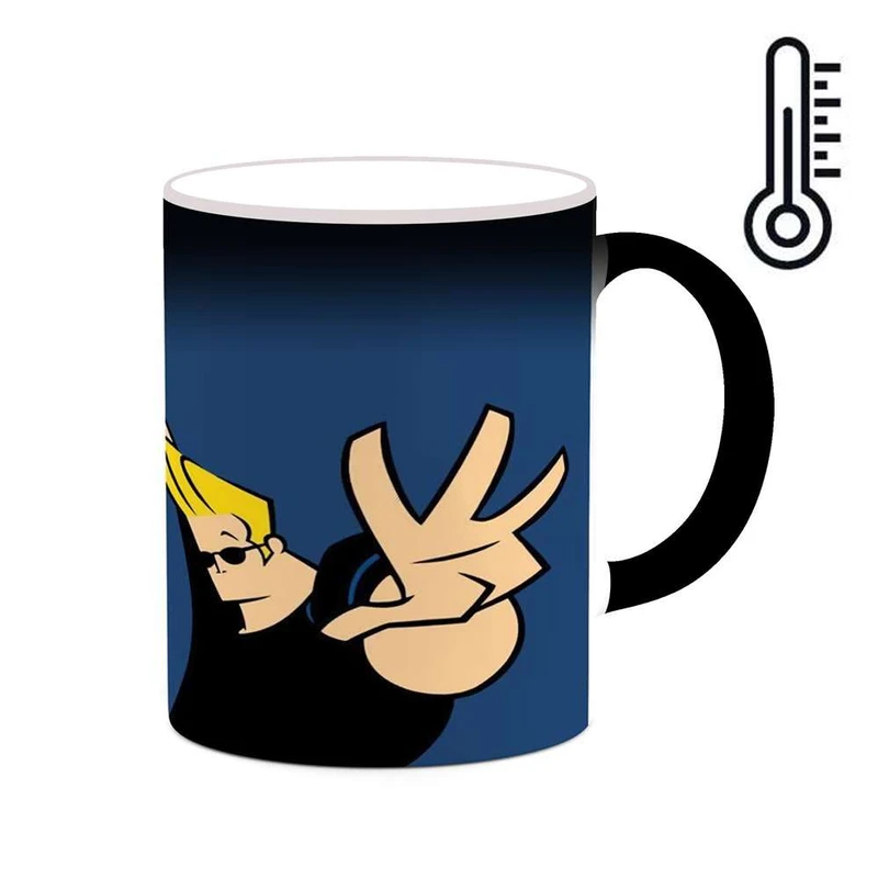 ماگ حرارتی کاکتی مدل کارتون Johnny Bravo کد mgh22686