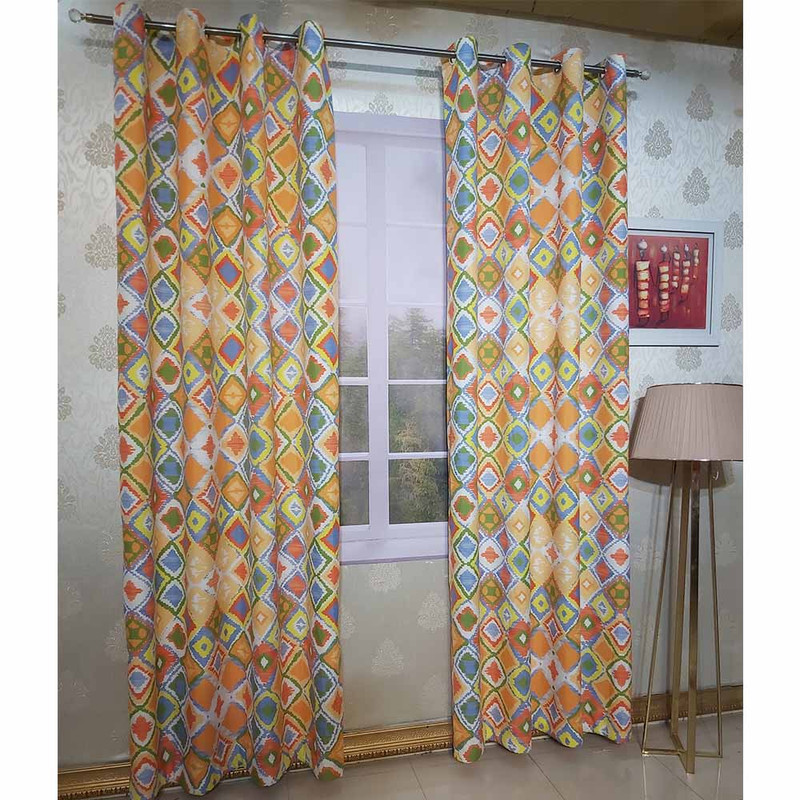 پرده کد e-225 سایز 140x280 سانتی متر 