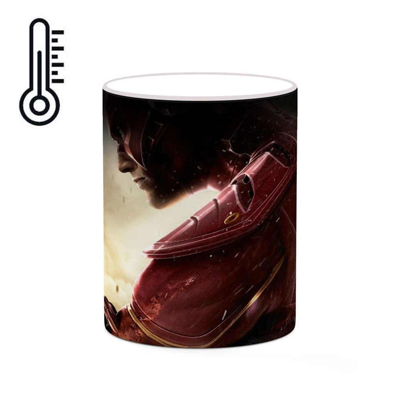 ماگ حرارتی کاکتی مدل فلش The Flash کد mgh40145