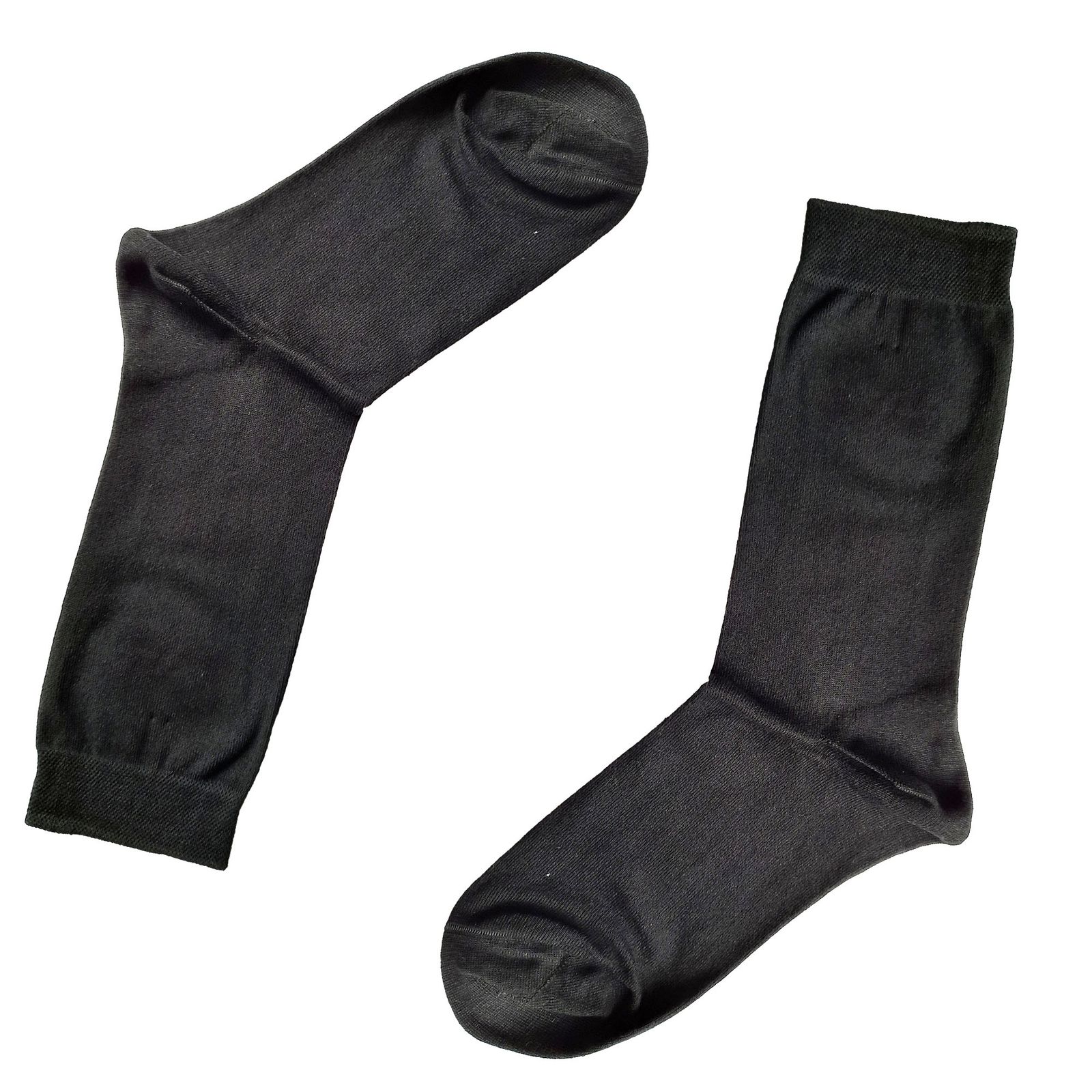 جوراب ساق بلند مردانه دل مد گروپ مدل کلاسیک بسته 3 عددی -  - 2