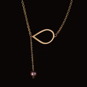 گردنبند نقره زنانه مدل h314