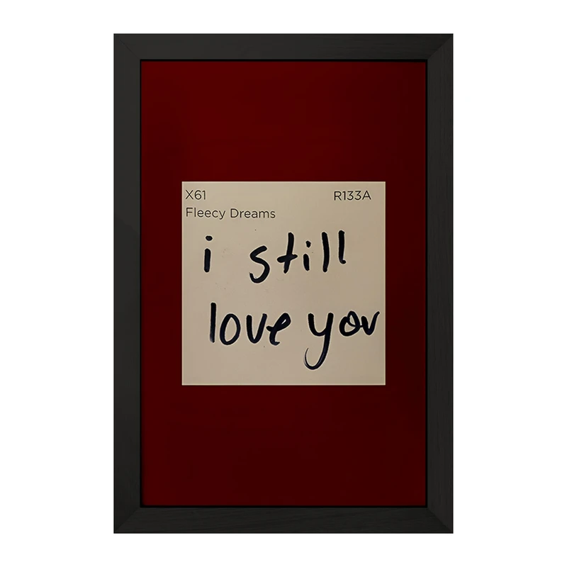 تابلو خندالو مدل I Still Love You کد F3707