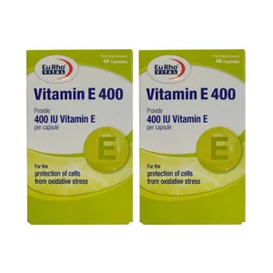 کپسول ویتامین ای 400 یوروویتال 100 گرم دو بسته 40 عددی