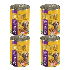 کنسرو غذای سگ نوتری پت مدل Pumpkin وزن 425 گرم  بسته 4 عددی