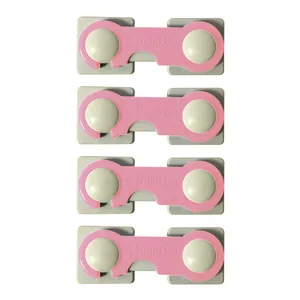 قفل درب کابینت مدل A02 بسته 4 عددی