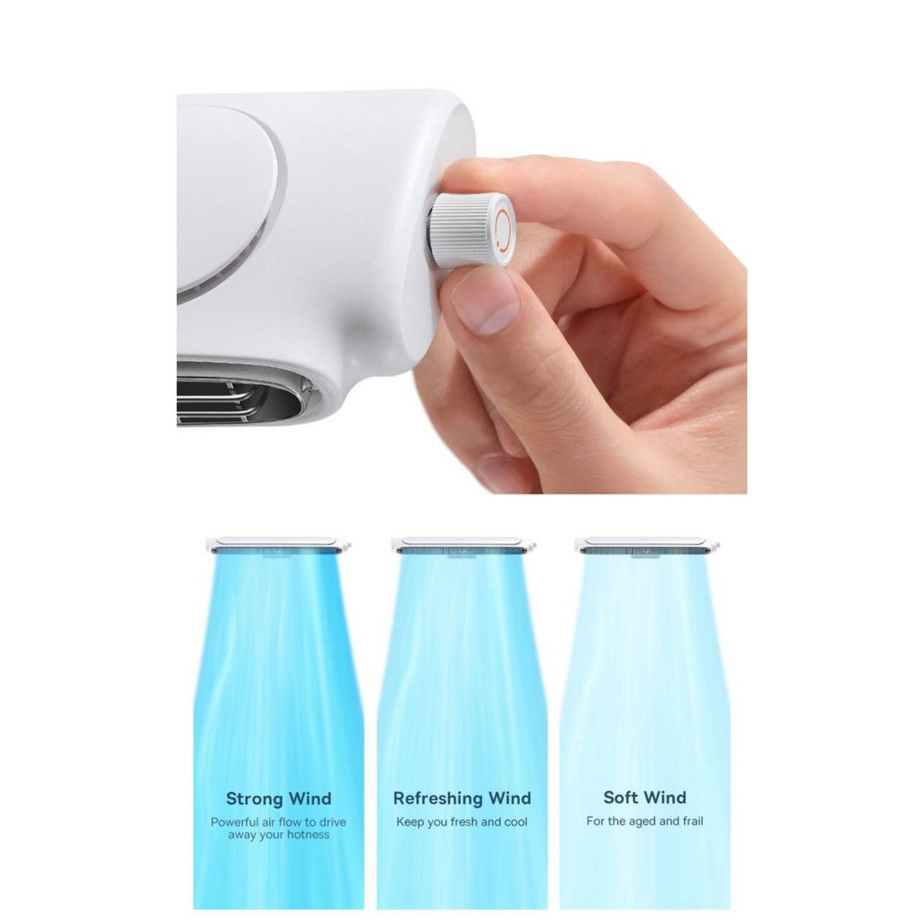 پنکه رومیزی باسئوس مدل Monitor Clip-On & Stand-Up Fan