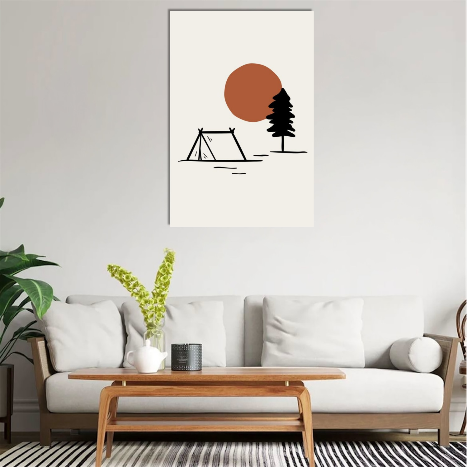 تابلو شاسی مدل نقاشی کمپ