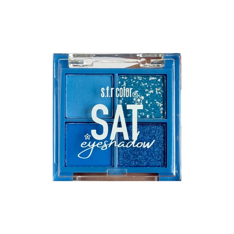 پالت سایه اس اف ار مدل SAT با جلوه رنگ ترکیبی و پیگمنت بالا
