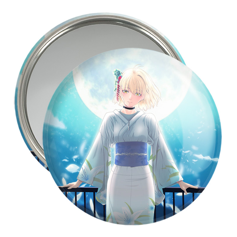 آینه جیبی خندالو مدل بازی تسوکی هیمه‌ (Tsukihime) کد 34494