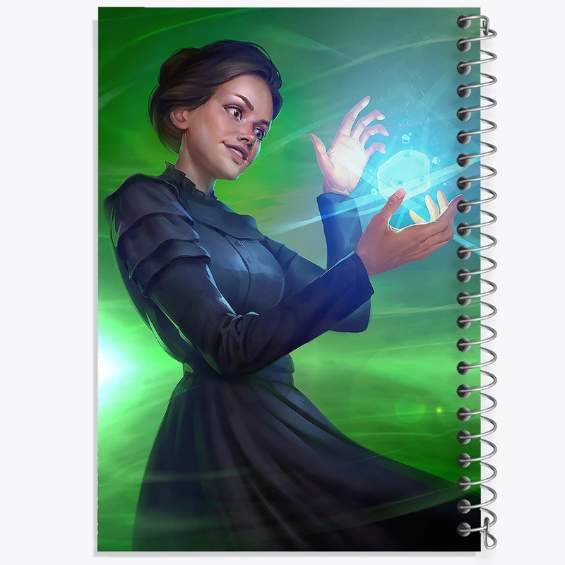 دفتر مشق 50 برگ خندالو طرح ماری کوری کد F161