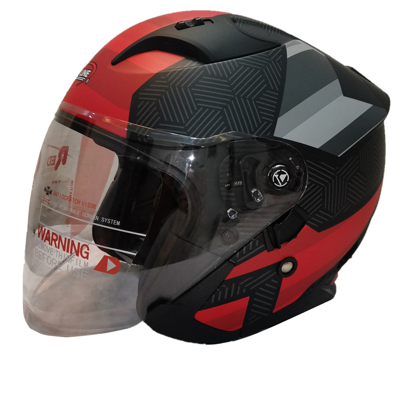 کلاه کاسکت ردلاین مدل 946-MATT-REDBLK