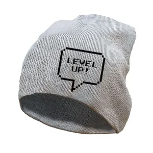 کلاه بافتنی مدل زمستانی level up کد mo144