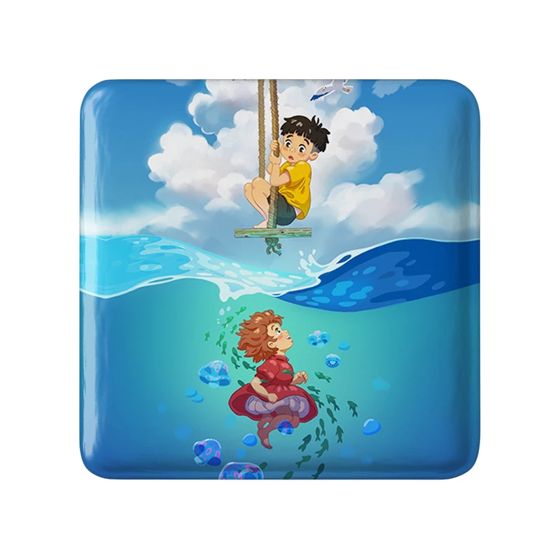  مگنت خندالو طرح انیمه پونیو و سوسوکه Ponyo کد 4889