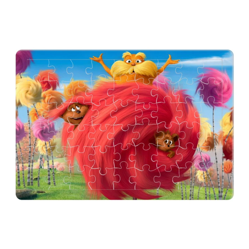 پازل 54 تکه هومرو مدل PL666 طرح انیمیشن لوراکس