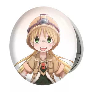 آینه جیبی خندالو طرح ریکو انیمه ساخته شده در پرتگاه Made in Abyss مدل تاشو کد 22087 