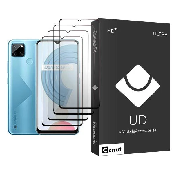محافظ صفحه نمایش کوکونات مدل UDB Ultra MIX004 مناسب برای گوشی موبایل ریلمی C21Y بسته چهار عددی