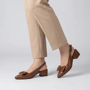 Women's high-heeled sandals with buckles Code 19