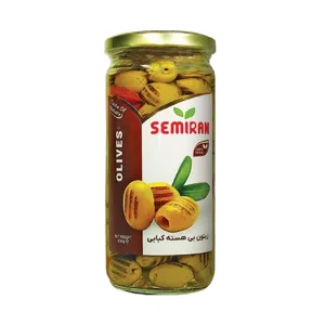 زیتون بی‌هسته کبابی سمیران - 450 گرم