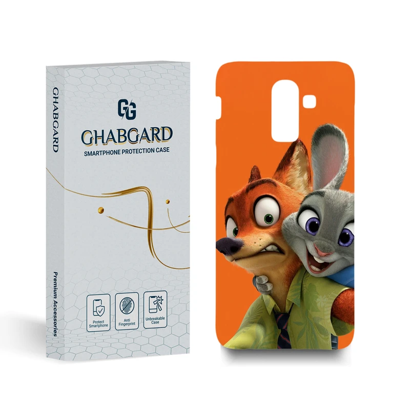   کاور قاب گارد مدل زوتوپیا مناسب برای گوشی موبایل سامسونگ galaxy j8