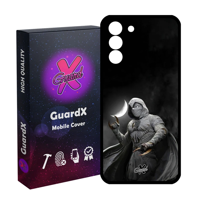 کاور گارد ایکس طرح Moon Knight مدل Glass10482 مناسب برای گوشی موبایل سامسونگ Galaxy S21 FE