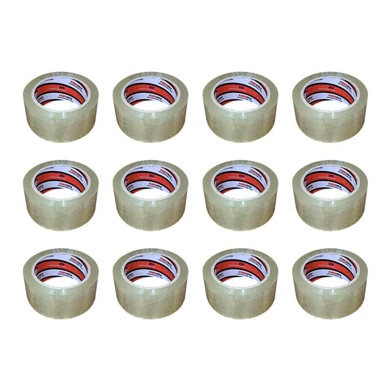 نوار چسب چمفیکس مدل MATT_90Y عرض 5 سانتی متر بسته 12 عددی