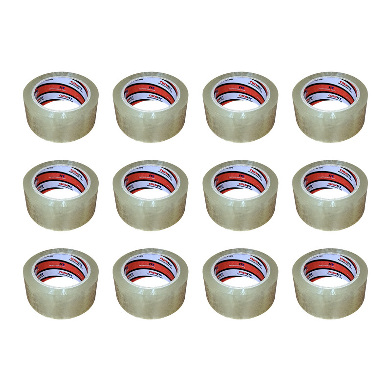 نوار چسب چمفیکس مدل MATT_90Y عرض 5 سانتی متر بسته 12 عددی