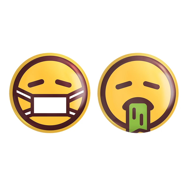 مگنت خندالو طرح ایموجی کد 30233026 مجموعه 2 عددی