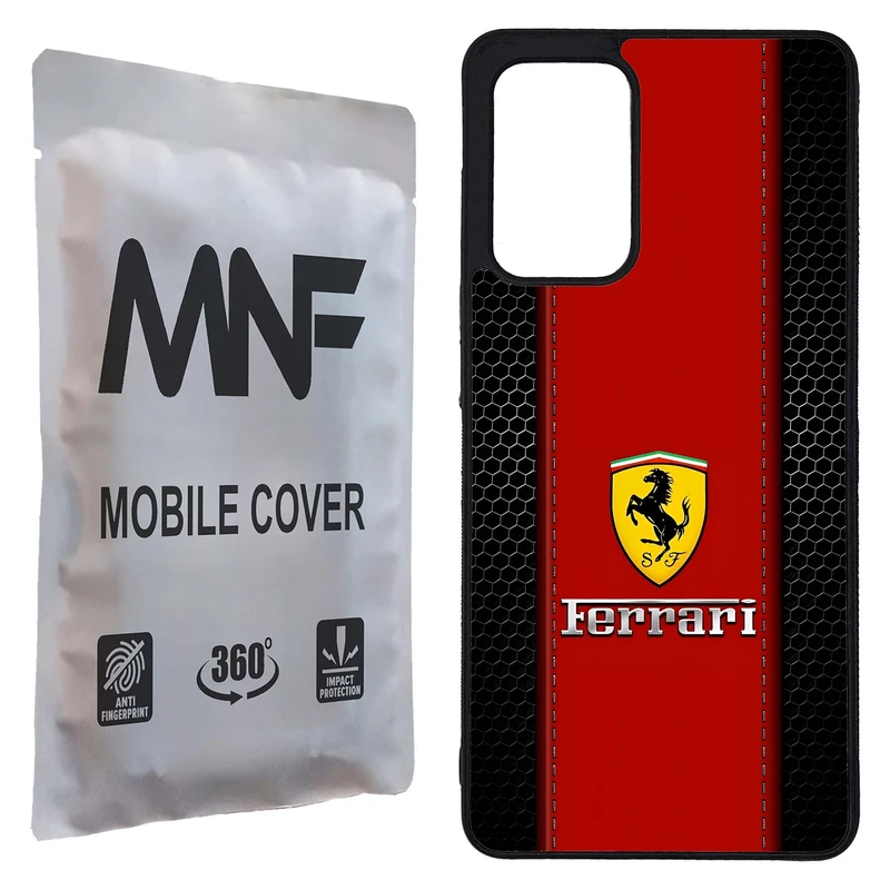کاور ام ان اف طرح Ferrari کد P-215 مناسب برای گوشی موبایل سامسونگ Galaxy A72 / A72 5G