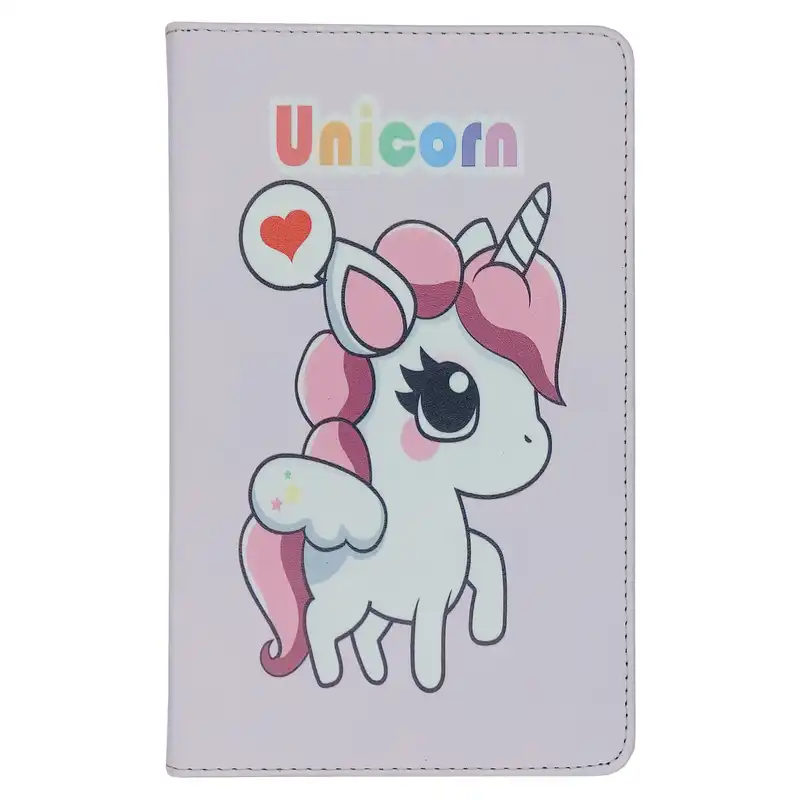 کیف کلاسوری ام ان اف طرح یونی کورن کد M-007 مناسب برای تبلت سامسونگ Galaxy Tab A7 Lite / T225