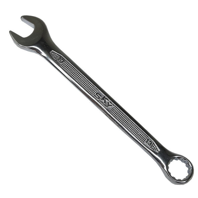 آچار یکسر تخت و یکسر رینگی اسکای مدل DF-13 سایز 13 میلی متر آچار یکسر تخت و یکسر رینگی اسکای مدل DF-13 سایز 13 میلی متر