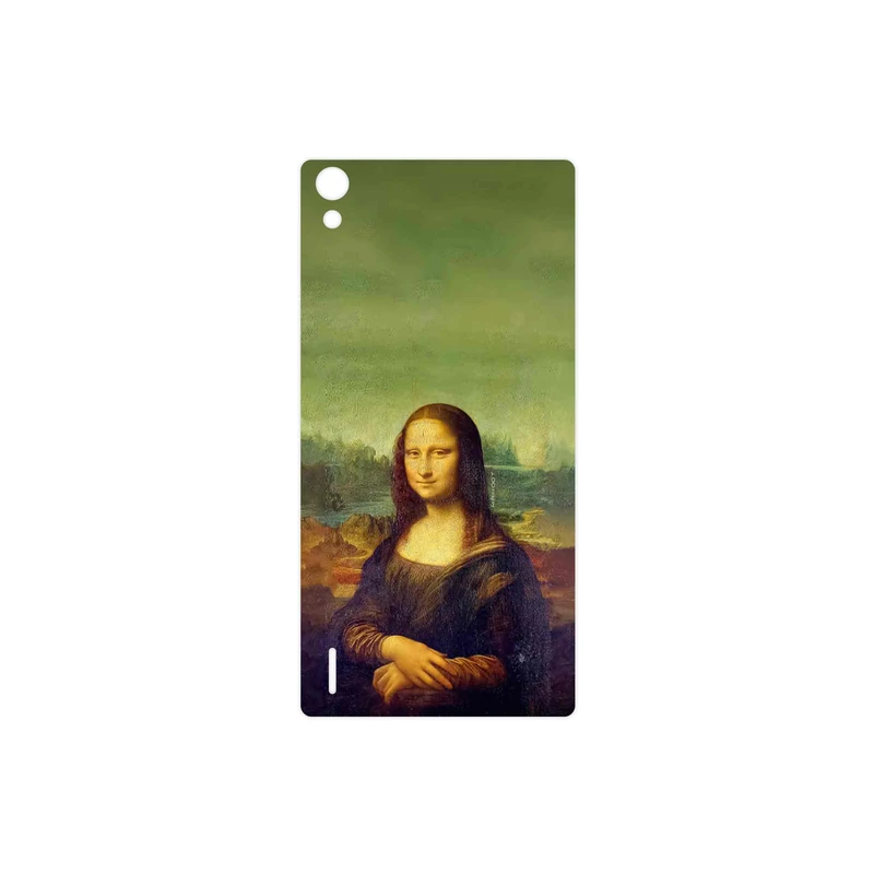 برچسب پوششی ماهوت مدل Mona Lisa of da Vinci مناسب برای گوشی موبایل هوآوی Ascend P7