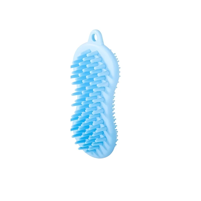 برس سیلیکونی حیوانات خانگی مدل دو طرفه کد MN678