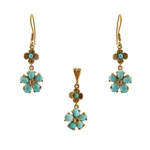 نیم ست نقره زنانه مدل zoc-1000101