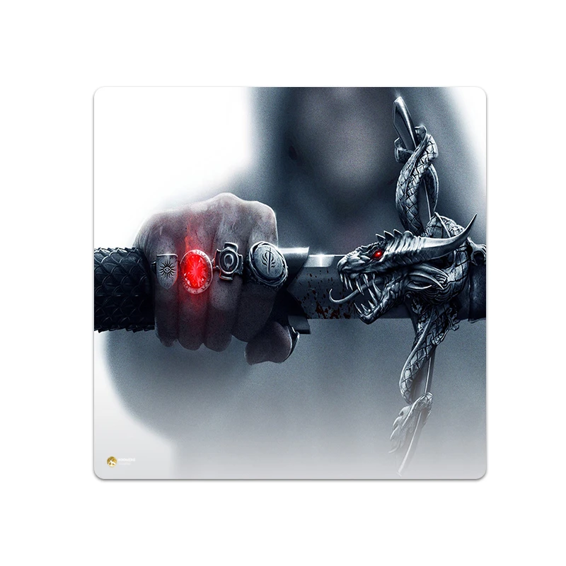 ماوس پد هومرو مدل NX118 طرح بازی Dragon Age سایز 40x40 سانتی متر
