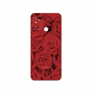 MAHOOT Red-Flower Cover Sticker for OnePlus Nord N100