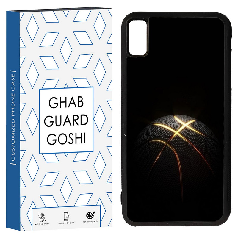 کاور قاب گارد گوشی طرح بسکتبال کد TPU-103 مناسب برای گوشی موبایل اپل Iphone XS MAX/ Iphone X MAX