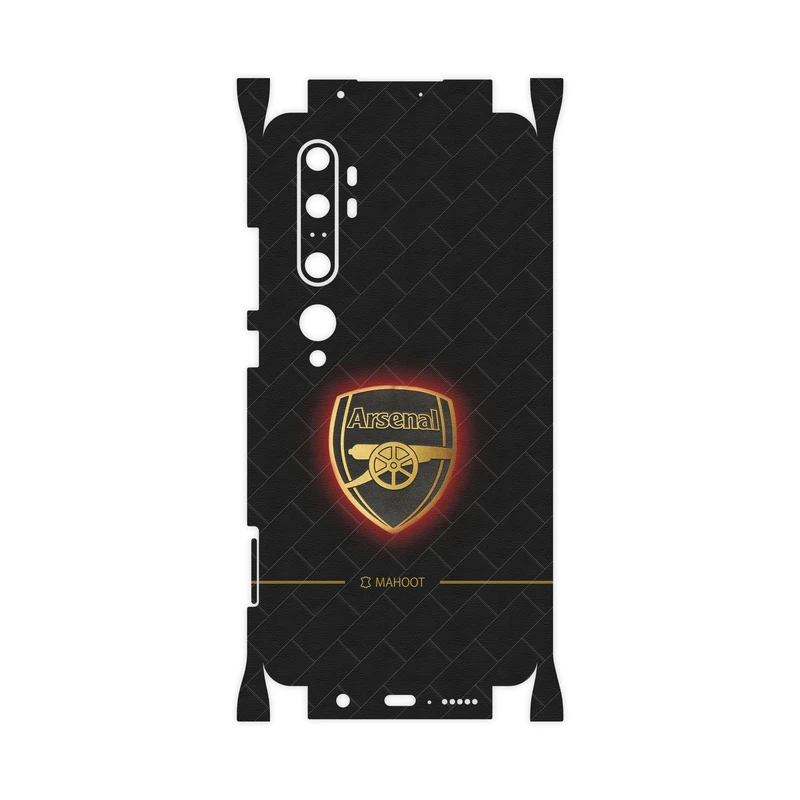 برچسب پوششی ماهوت مدل Arsenal-FC-FullSkin مناسب برای گوشی موبایل شیائومی MI Note 10 Pro