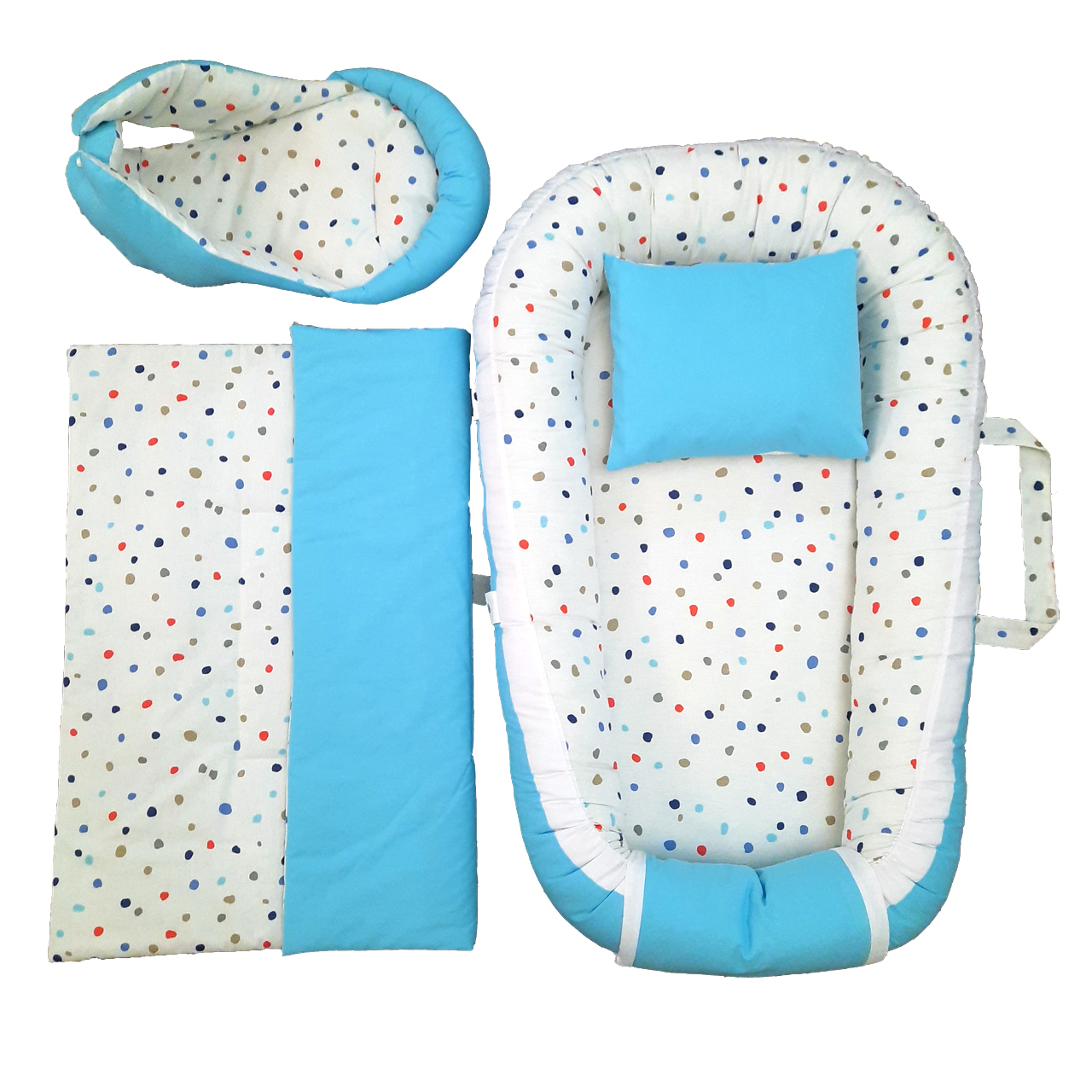 سرویس خواب 4 تکه کودک مدل خالدار