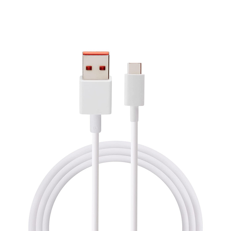 کابل تبدیل USB به USB-C مدل 6A توربو طول 1 متر