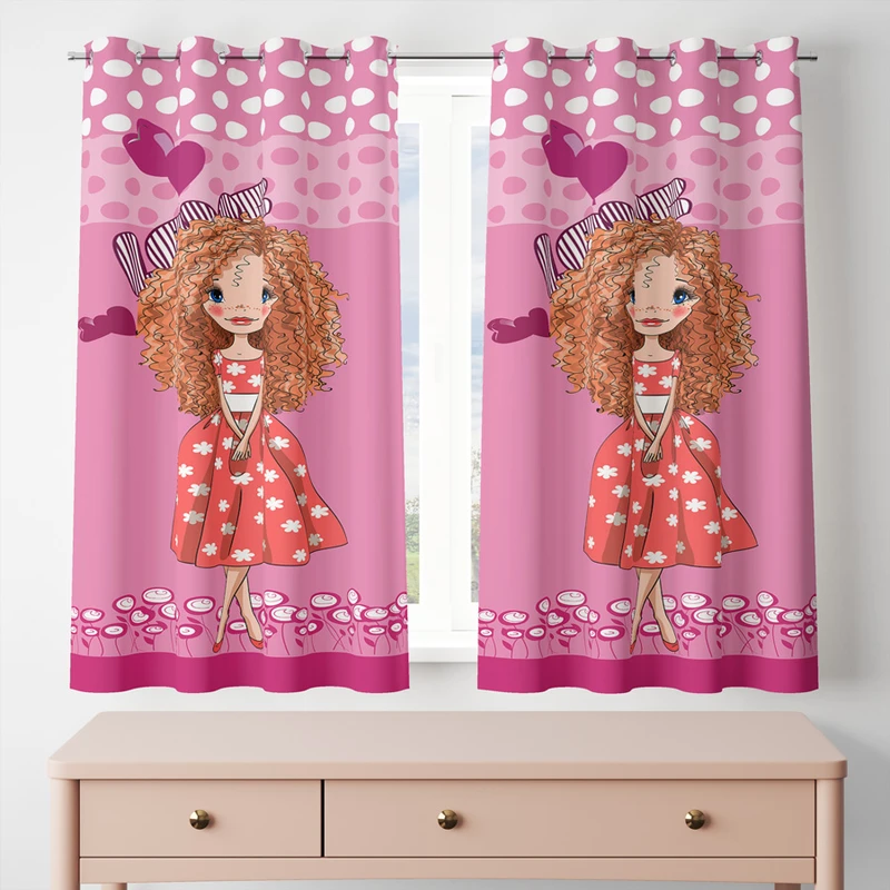 پرده مدل مخمل پانچی کد 8254 سایز 200x140 سانتی متر