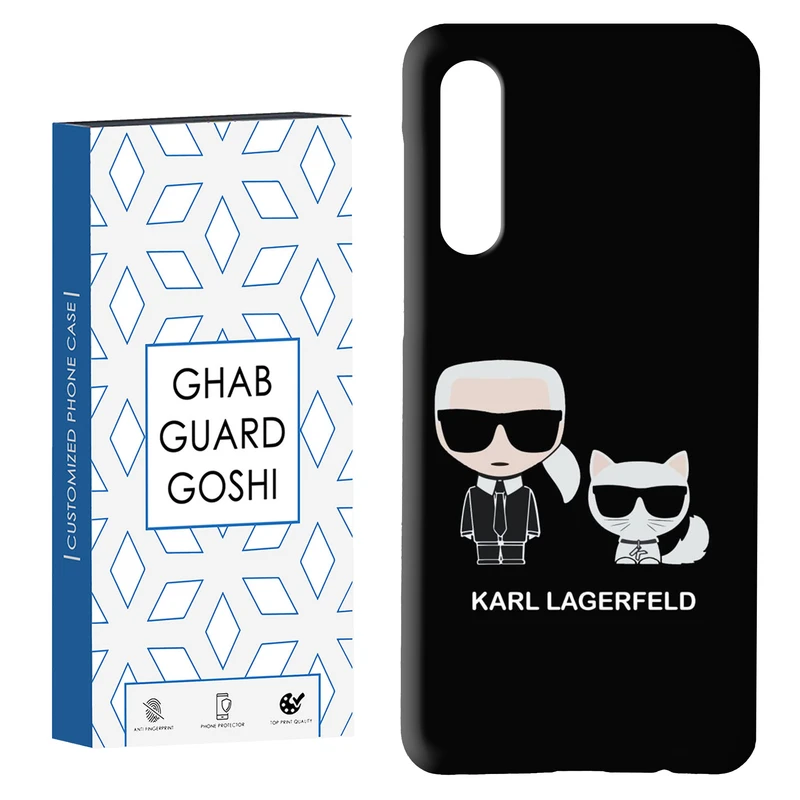 کاور قاب گارد گوشی طرح karl کد Dimo-042 مناسب برای گوشی موبایل سامسونگ GALAXY A50 / A30s  