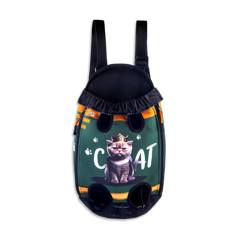 کیف حمل گربه تادو طرح آغوشی کد AGH108 سایز L
