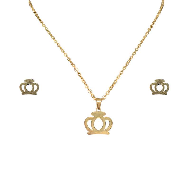 نیم ست زنانه مدل تاج کد 108