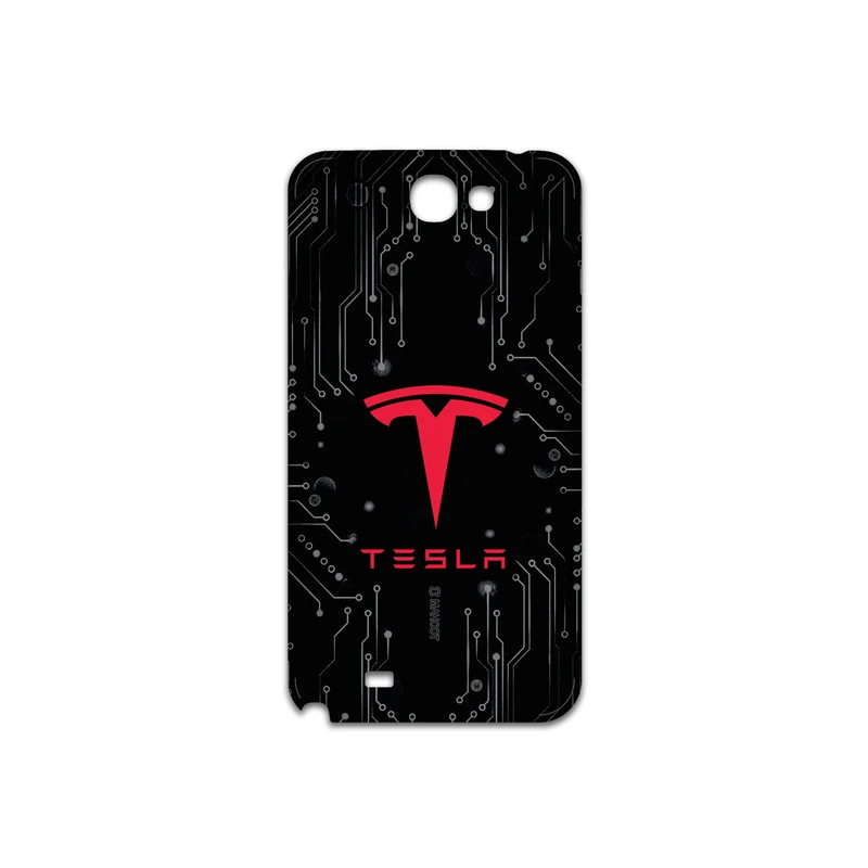 برچسب پوششی ماهوت مدل TESLA-Motors مناسب برای گوشی موبایل سامسونگ Galaxy Note 2