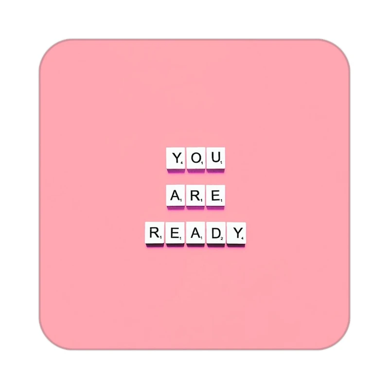 زیر لیوانی کاکتی طرح جملات انگیزشی و مثبت مدل mp24739