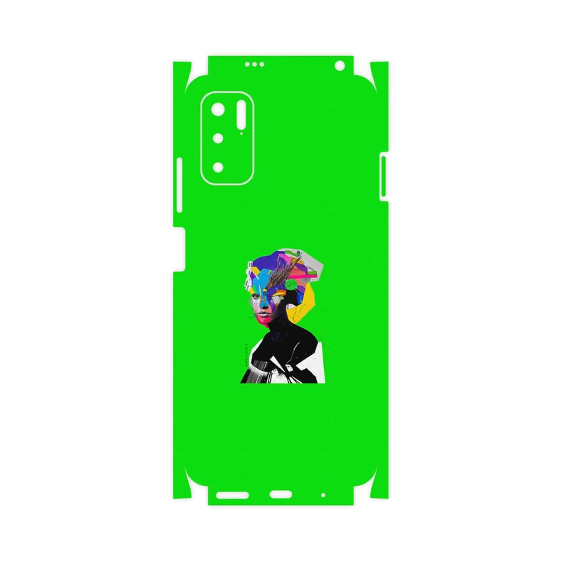 برچسب پوششی ماهوت مدل Collage of Women Portrait 3-FullSkin مناسب برای گوشی موبایل شیائومی Redmi Note 10 5G