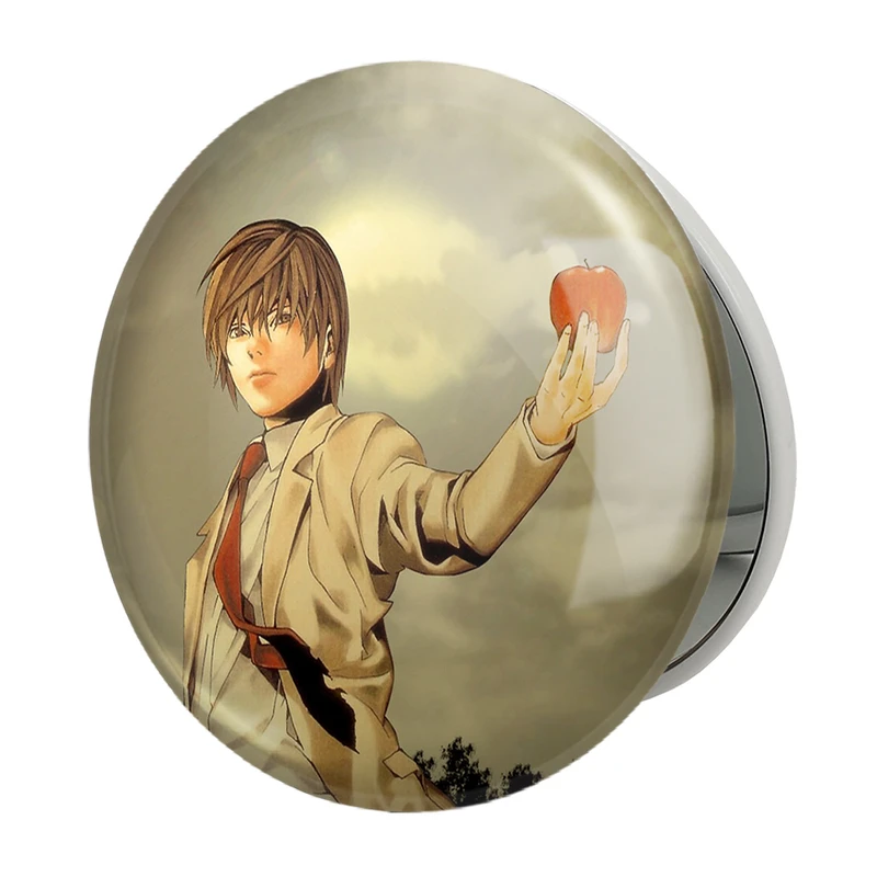 آینه جیبی خندالو طرح لایت یاگامی انیمه دفترچه مرگ Death Note مدل تاشو کد 11303 