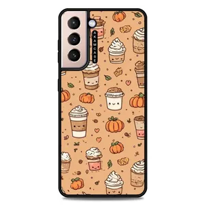 AKAM AMC-WSGS21P-PUMPKIN-8 Cover For Samsung Galaxy S21 Plus